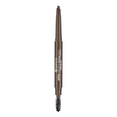 Essence Wow What a Brow Pen Waterproof Eyebrow Pencil - 03 Dark Szemöldök smink Barna