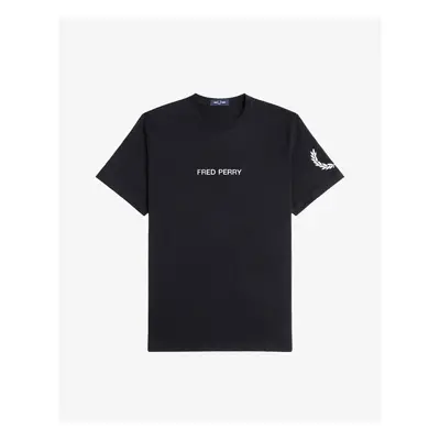 Fred Perry M8696 Rövid ujjú pólók Fekete