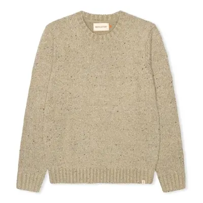 Rvlt Revolution Knit Sweater 6538 - Offwhite Pulóverek Bézs