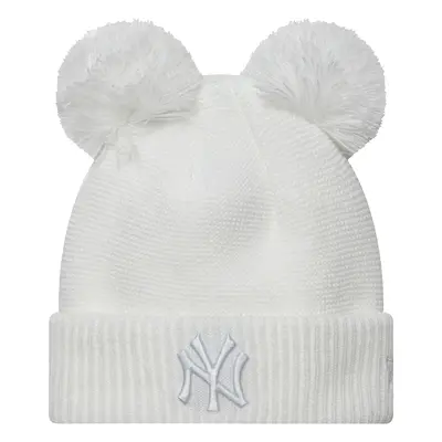 New-Era Wmn Double Pom New York Yankees Beanie Sapkák Fehér