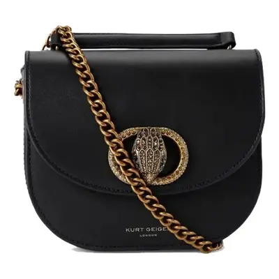 Kurt Geiger London CHELSEA SADDLE BAG Táskák Fekete