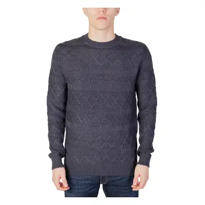 Only & Sons ONSWADE REG 5 STRUC CREW NECK KNIT 22027159 Pulóverek Kék