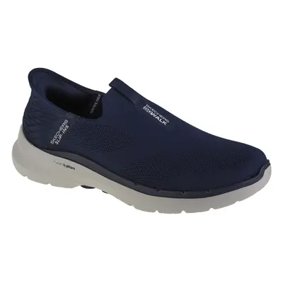 Skechers Slip-Ins: GO WALK 6 - Easy On Rövid szárú edzőcipők Kék