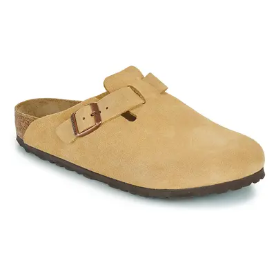 Birkenstock Boston LEVE Latte Cream Klumpák Bézs