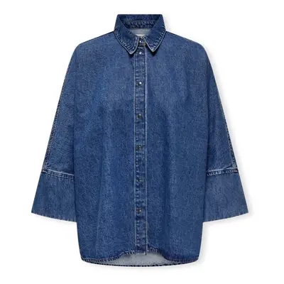 Only Noos Grace Shirt - Medium Blue Denim Blúzok Kék