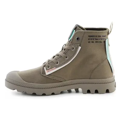 Palladium Pampa Underlayer 99183-377-M Dusky Green Csizmák Zöld