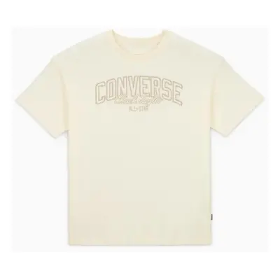 Converse RETRO T SHIRT Pólók / Galléros Pólók Fehér