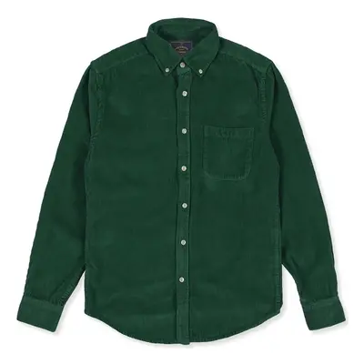 Portuguese Flannel Lobo Shirt - Green Hosszú ujjú ingek Zöld