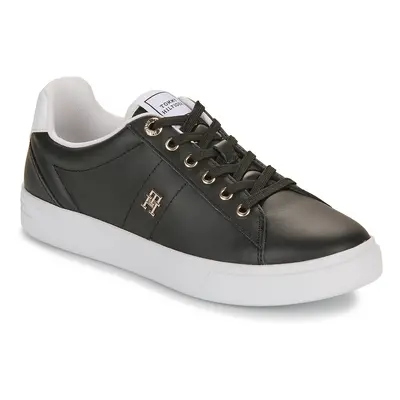 Tommy Hilfiger ESSENTIAL ELEVATED COURT SNEAKER Rövid szárú edzőcipők Fekete