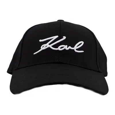 Karl Lagerfeld SIGNATURE CAP Baseball sapkák Fekete