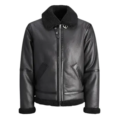 Jack & Jones JORCOLE AVIATOR JACKET 12261819 Dzsekik Fekete