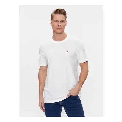 Calvin Klein Jeans J30J325268 Rövid ujjú pólók Fehér