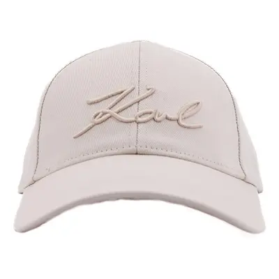 Karl Lagerfeld SIGNATURE CAP Baseball sapkák Bézs