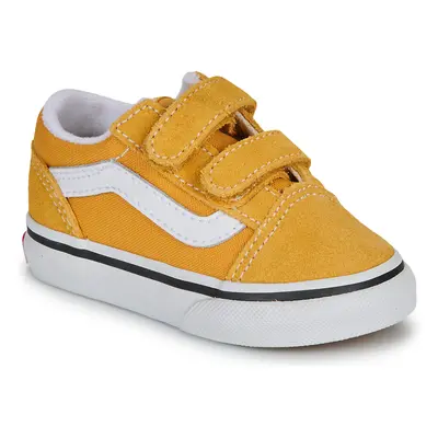 Vans Old Skool V COLOR THEORY GOLDEN GLOW Rövid szárú edzőcipők Citromsárga