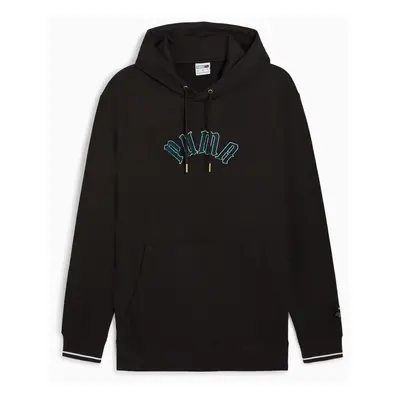 Puma CLASSICS PLAY PARIS HOODIE Pulóverek Fekete