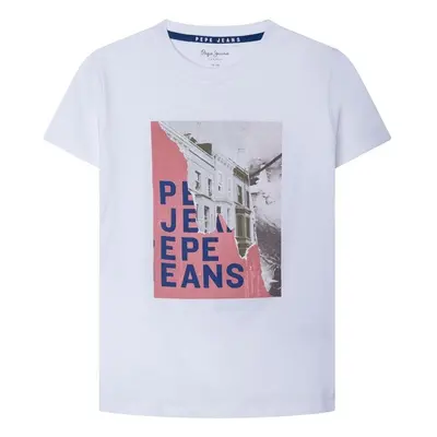 Pepe jeans - Rövid ujjú pólók Fehér