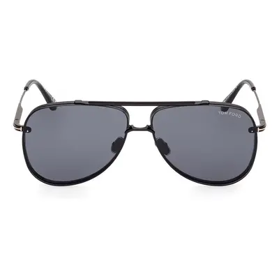 Tom Ford Occhiali da Sole Leon FT1071/S 01A Napszemüvegek Fekete