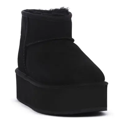 EMU STINGER MICRO FLATFORM BLACK Csizmák Fekete