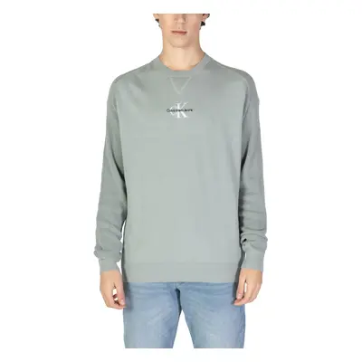 Calvin Klein Jeans MONOLOGO J30J325671 Pulóverek Zöld