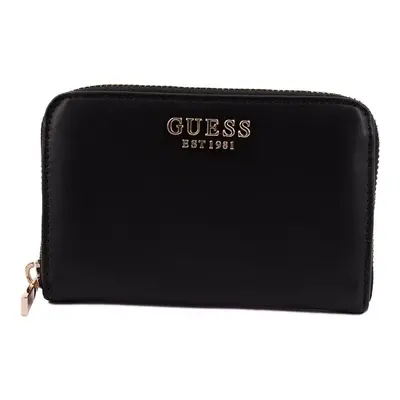 Guess LAUREL SLGMEDIUM ZIP Pénztárca Fekete