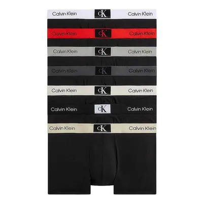 Calvin Klein Jeans Cotton Stretch 7 Pack Trunks Black Boxerek Fekete