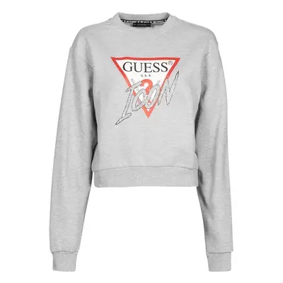 Guess ICON FLEECE Pulóverek Szürke