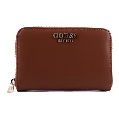 Guess LAUREL SLGMEDIUM ZIP Pénztárca Barna