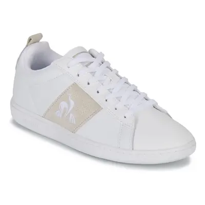 Le Coq Sportif COURTCLASSIC W PREMIUM Rövid szárú edzőcipők Fehér