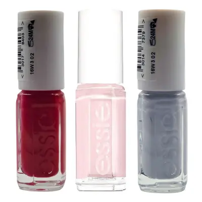 Essie Set of 3 Mini Nail Polishes - 60 Really Red / 11 Not Ju Körömlakkok Más