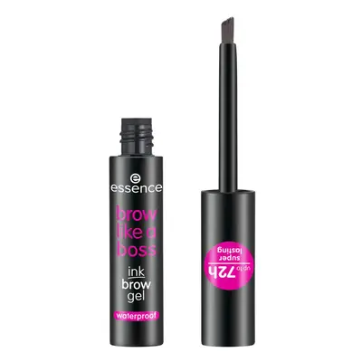 Essence Brow Gel Like a Boss Ink - 04 Ash Brown Szemöldök smink Barna