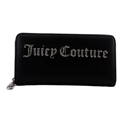 Juicy Couture JASMINE LARGE ZIP W Pénztárca Fekete