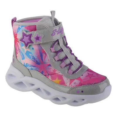 Skechers Twisty Brights - Sweet Starz Csizmák Ezüst