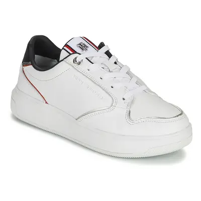 Tommy Hilfiger Elevated Cupsole Sneaker Rövid szárú edzőcipők Fehér