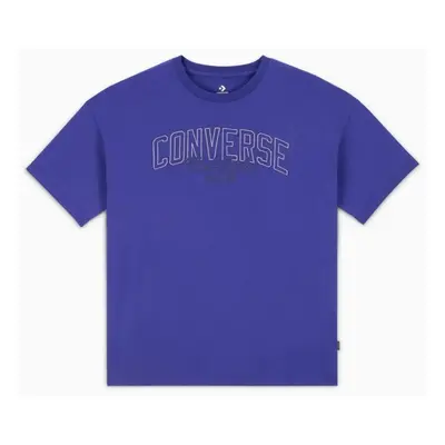 Converse RETRO T SHIRT Pólók / Galléros Pólók Lila