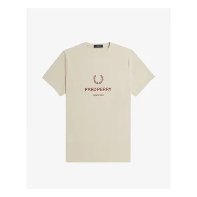 Fred Perry M8588 Rövid ujjú pólók Bézs