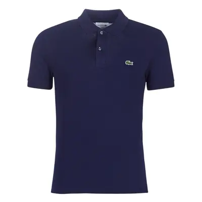 Lacoste PH4012 SLIM Rövid ujjú galléros pólók Kék