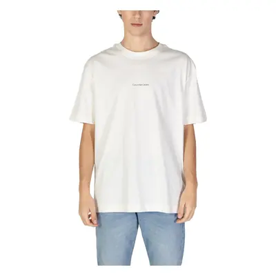 Calvin Klein Jeans CITY GRID MAP TEE J30J325689 Hosszú ujjú galléros pólók Bézs