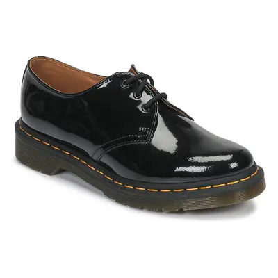 Dr. Martens 1461 BLACK PATENT LAMPER Oxford cipők Fekete