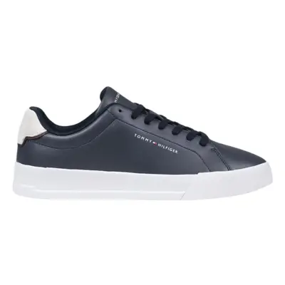 Tommy Hilfiger TH COURT LTH DETAIL FM0FM05367 Divat edzőcipők Kék