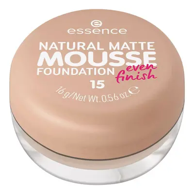 Essence Natural Matte Mousse Foundation - 15 Alapozók