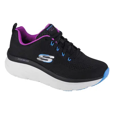 Skechers D'Lux Walker - Fresh Finesse Rövid szárú edzőcipők Fekete