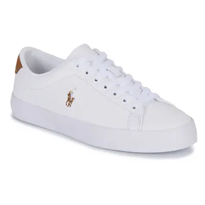 Polo Ralph Lauren LONGWOOD-SNEAKERS-LOW TOP LACE Rövid szárú edzőcipők Fehér