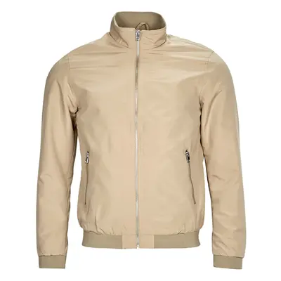 Jack & Jones JJERUSH HARRINGTON BOMBER Dzsekik Bézs