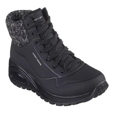 Skechers BOKACSIZMA UNO RUGGED Csizmák Fekete