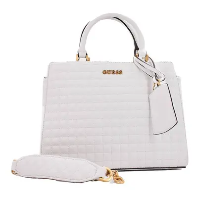 Guess TIA LUXURY SATCHEL Táskák Fehér