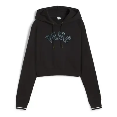 Puma CLASSICS PLAY PARIS HOODIE Pulóverek Fekete