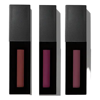 Makeup Revolution Set of 3 Pro Supreme Matte Lip Glosses - Veil / Elevati Szájfény Más