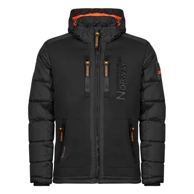 Geographical Norway BEACHWOOD Steppelt kabátok Fekete