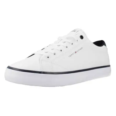 Tommy Hilfiger TH HI VULC CORE LOW LEATHER ESS Divat edzőcipők Fehér