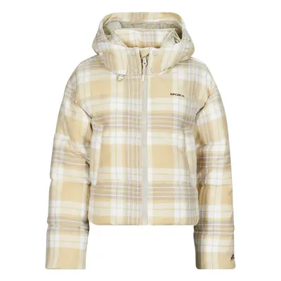 Rip Curl ANTI-SERIES SURF CHECK PUFFER Steppelt kabátok Bézs